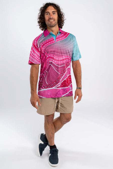 Mallee Sunsets Essence Unisex Polo Shirt