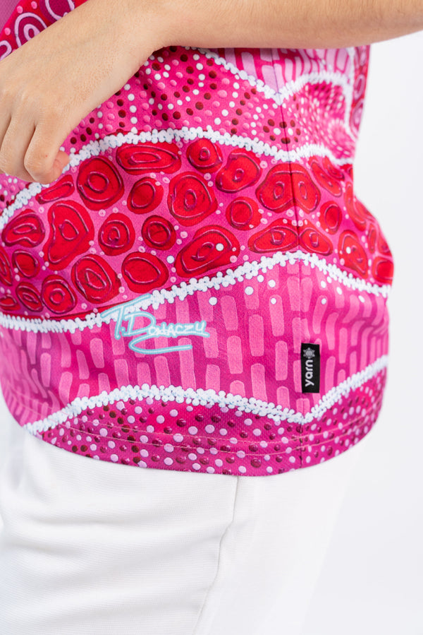 Mallee Sunsets Essence Women's Fitted Polo Shirt