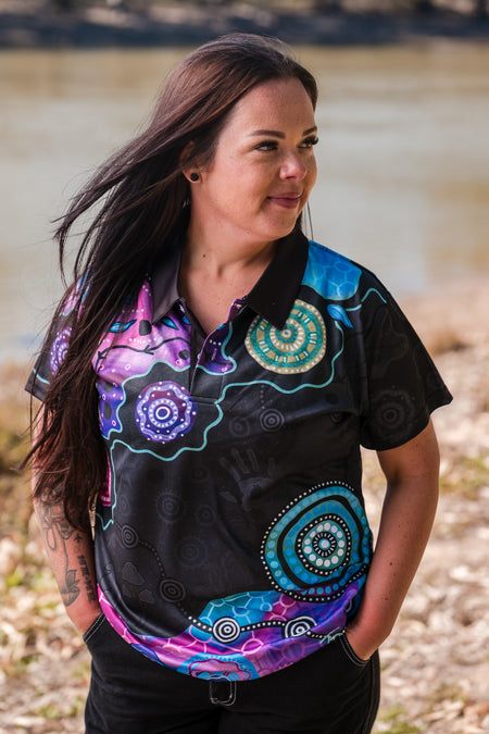 Colours Of The Land Essence Women's Fitted Polo Shirt