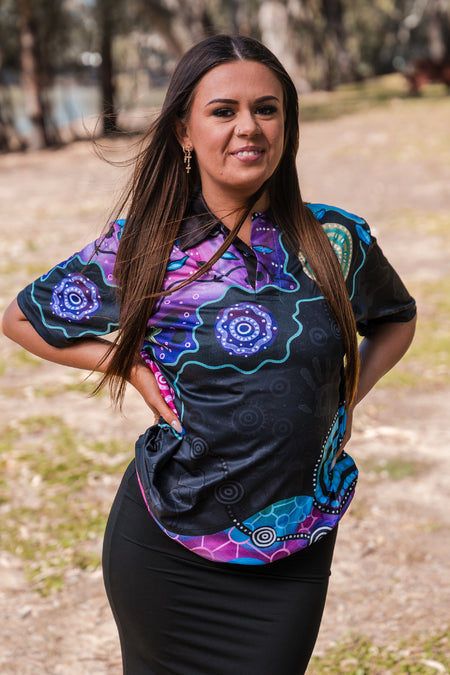 Colours Of The Land Essence Women's Fitted Polo Shirt