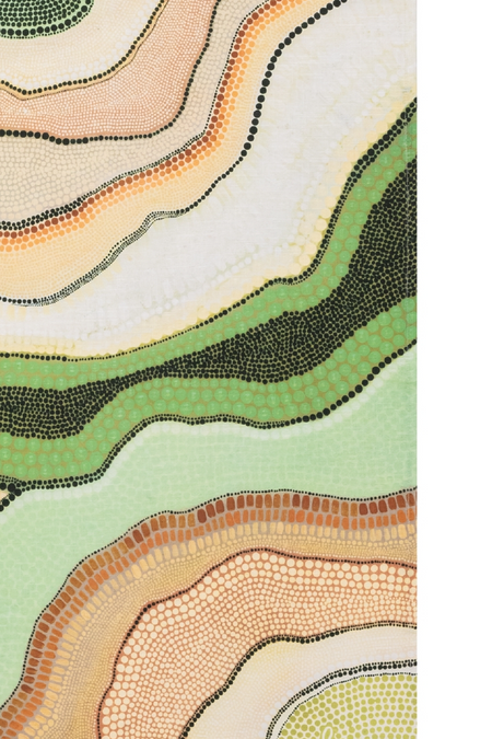 Coastal Yooroorroom (Scrub Country) Linen Blend Tea Towel (2 Pack)