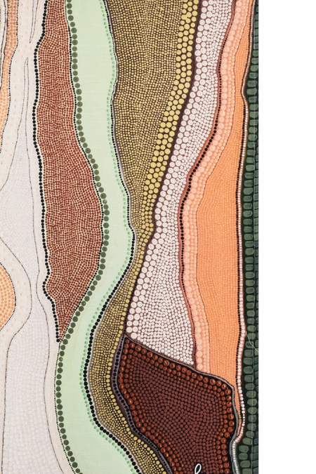 Werrgalji (Forest) Linen Blend Tea Towel (2 Pack)