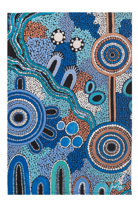 Calm Place Linen Blend Tea Towel (2 Pack)