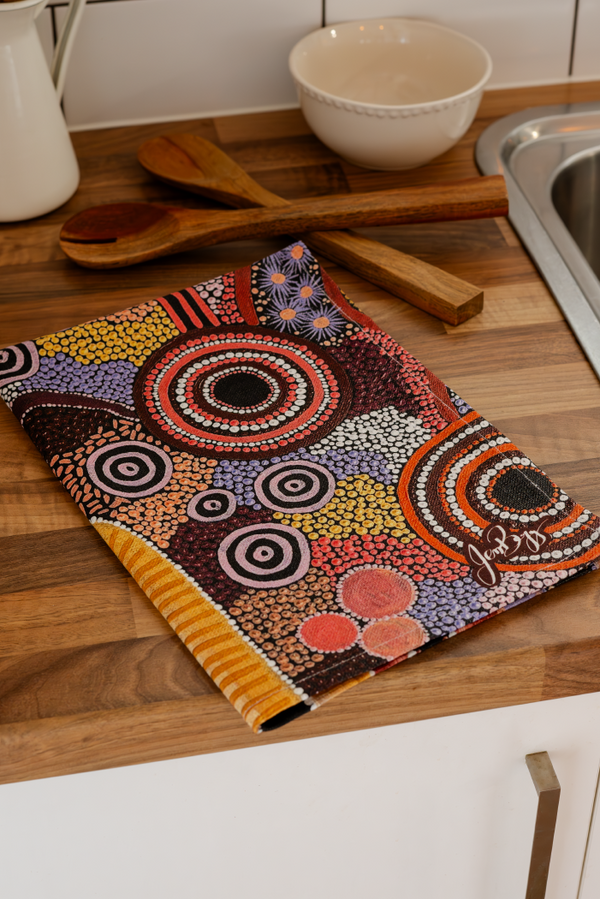 Boornooroo Linen Blend Tea Towel (2 Pack)