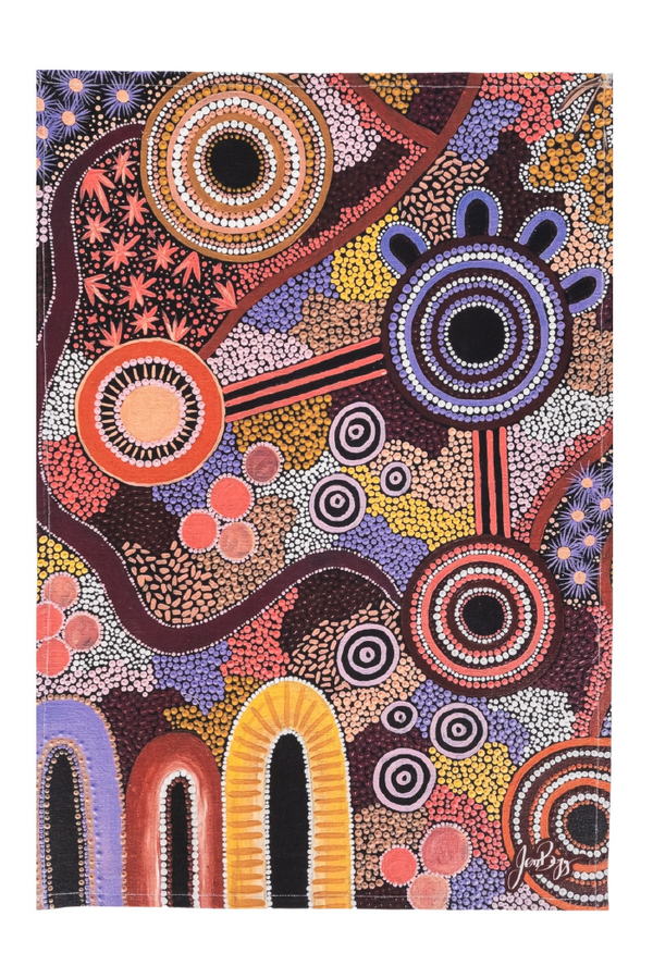 Boornooroo Linen Blend Tea Towel (2 Pack)