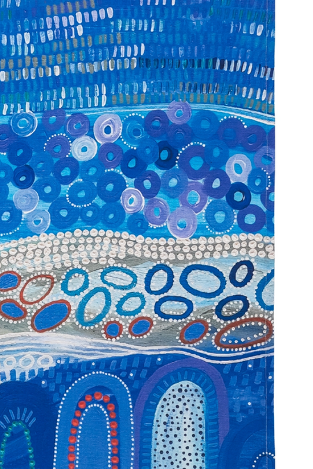 Place Of Water Linen Blend Tea Towel (2 Pack)