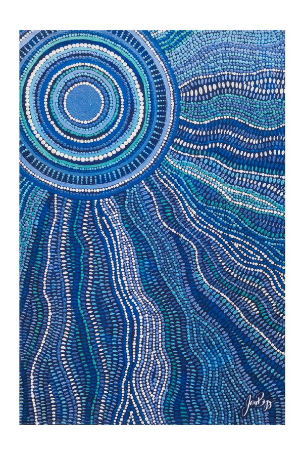 Mika Linen Blend Tea Towel (2 Pack)