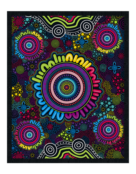 Pride Oversized Hooded Blanket - Pride Worn Proudly