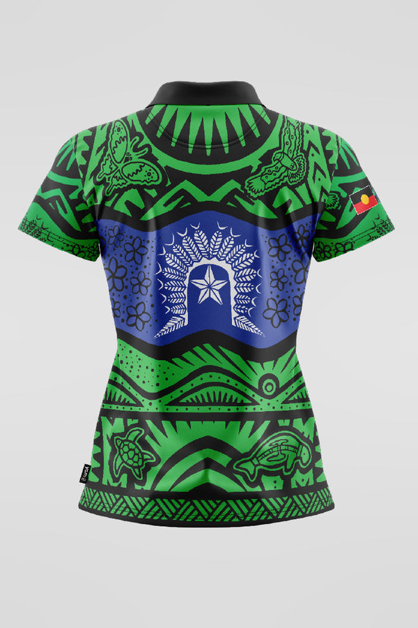 Winds Of Hope, Sea Of Glory Women's Fitted Polo Shirt