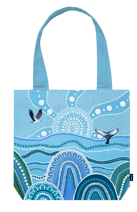 Tasman Premium Canvas Full Print Tote Bag