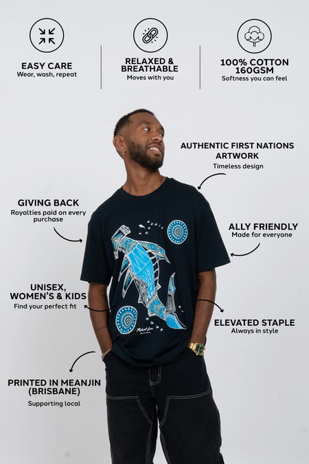 Imprint Of Change 'Reconciliation Week' Bone Cotton Crew Neck Unisex T-Shirt