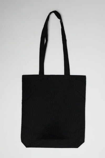 Koorrookee 'Grandmother' Black Cotton Tote Bag