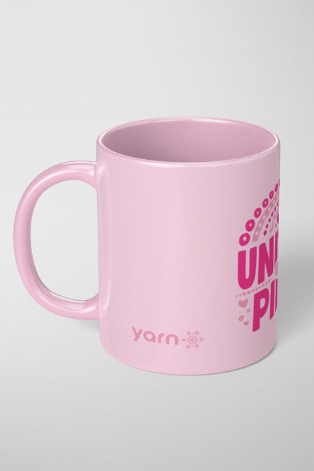 United In Pink Ceramic Coffee Mug
