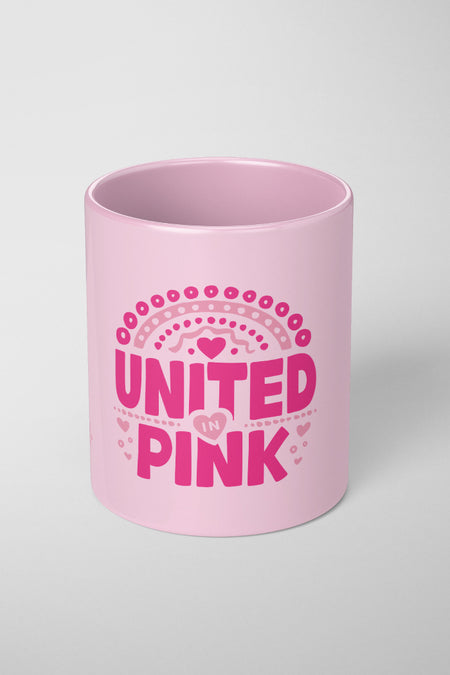 United In Pink Ceramic Coffee Mug