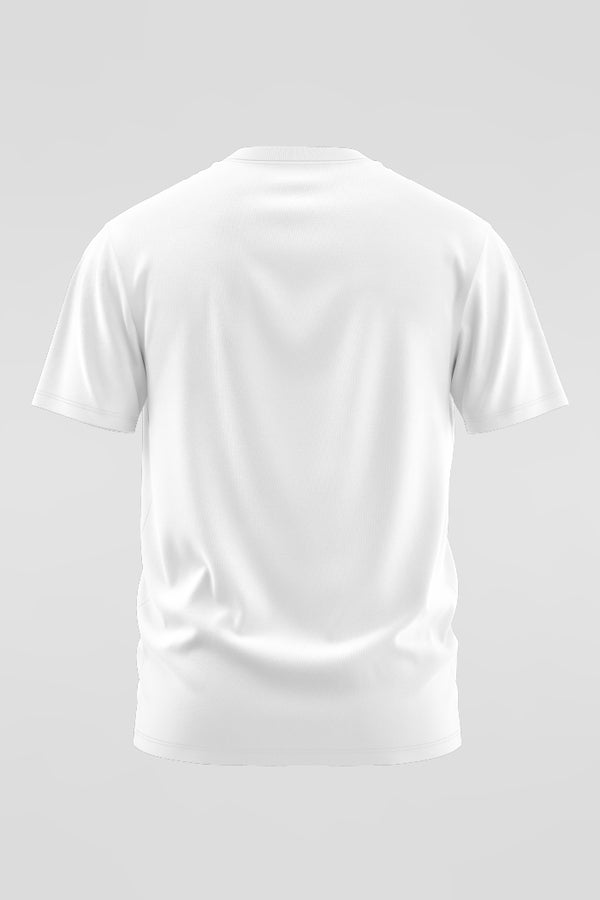 United In Pink White Cotton Crew Neck Kids T-Shirt