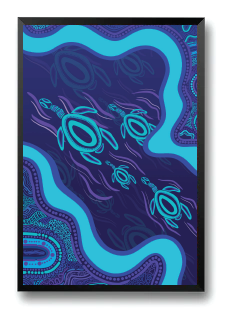 Woka Land-Ground Rectangle Chiffon Scarf