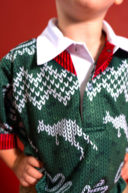 Christmas Joy Kids Polo Shirt