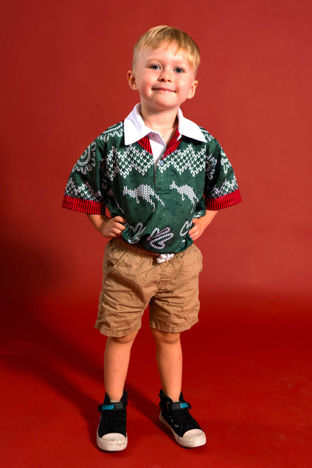 Christmas Joy Kids Polo Shirt