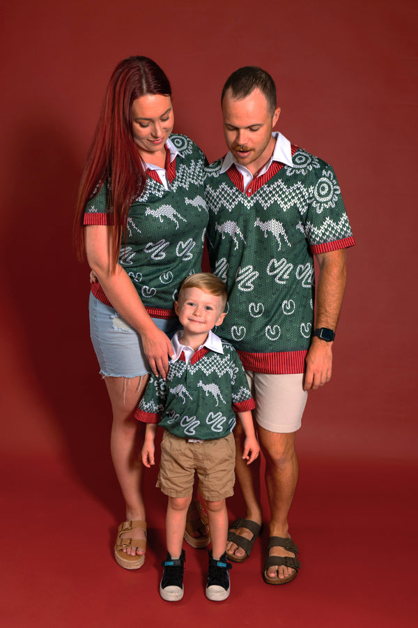 Christmas Joy Women's Fitted Polo Shirt