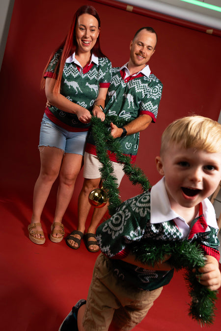 Christmas Joy Women's Fitted Polo Shirt