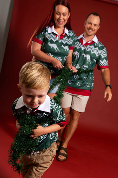 Christmas Joy Kids Polo Shirt