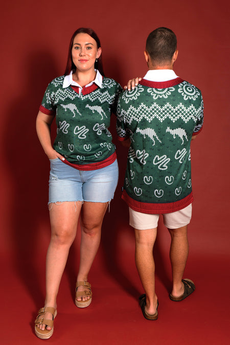 Christmas Joy Women's Fitted Polo Shirt