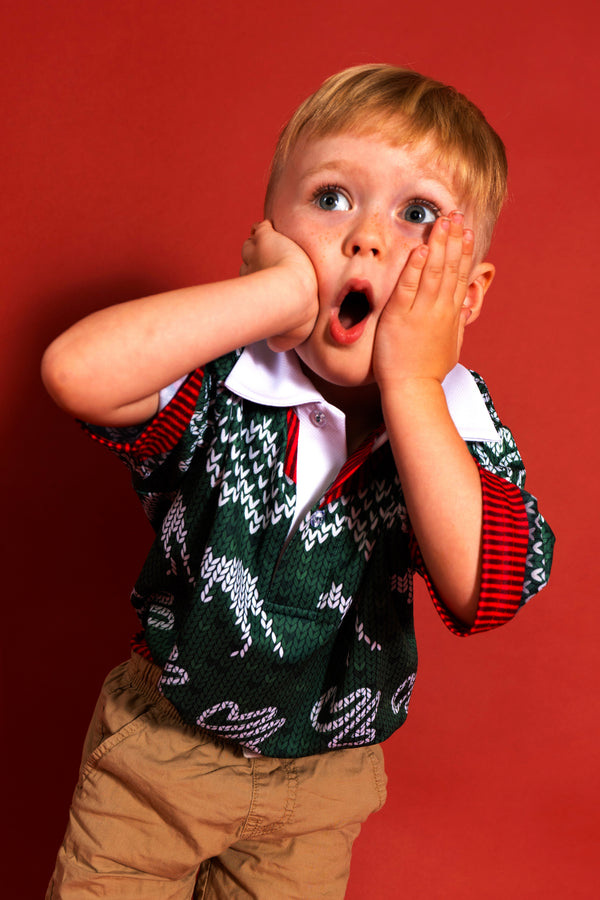 Christmas Joy Kids Polo Shirt