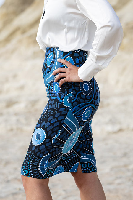 Ongoing Journey Pencil Skirt