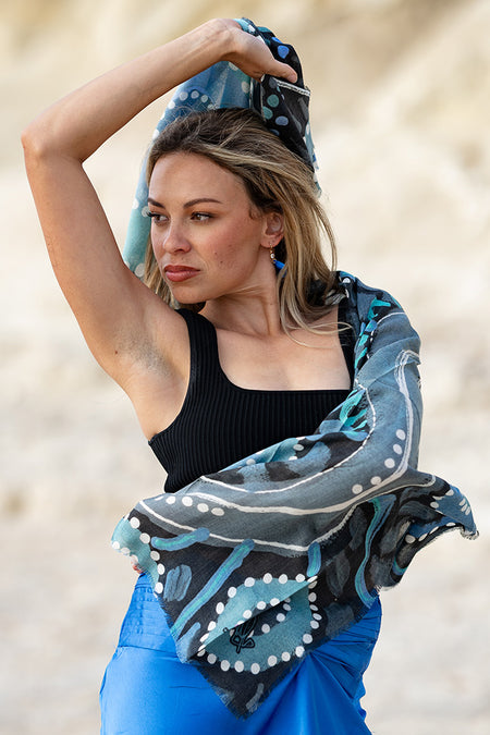 Ongoing Journey Modal Wool Blend Premium Scarf