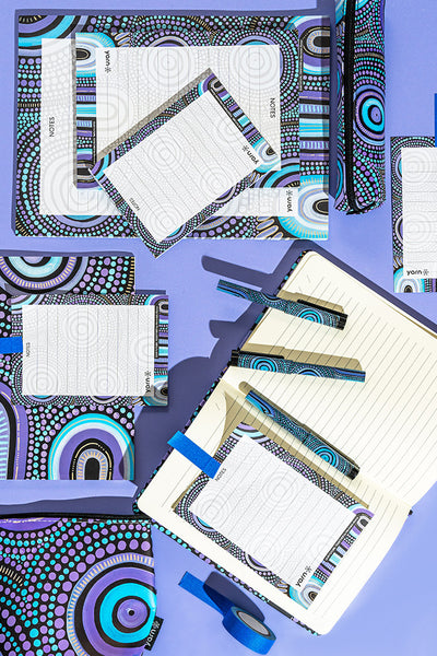 Our Future, Together NAIDOC 2024 Notepad 3 Pack (A4, A5 & A6) with 3 Pack of Pens
