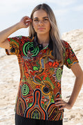 Proud & Deadly NAIDOC 2024 Women's Fitted Polo Shirt