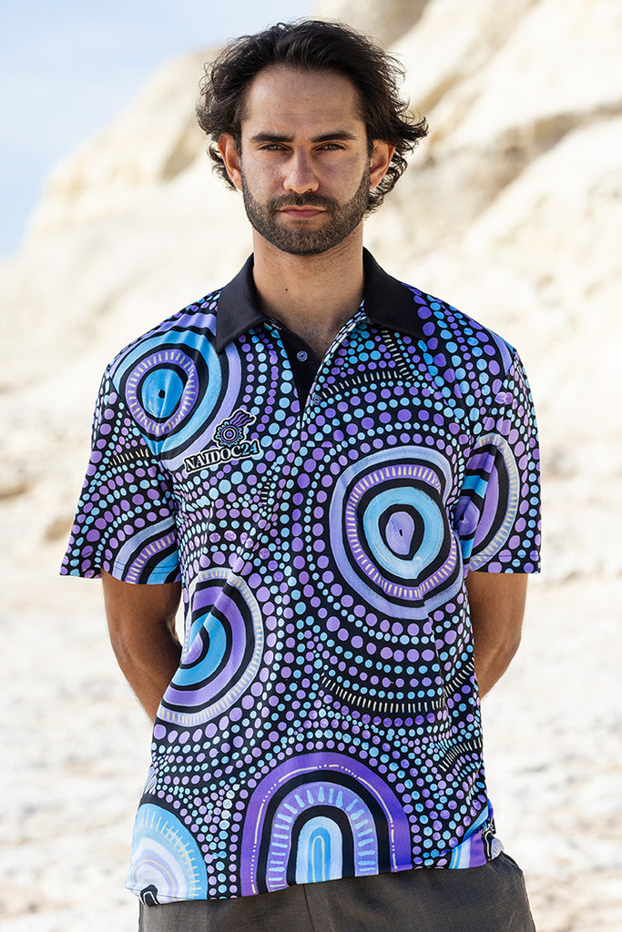 Paths That Brought Us Here Essence NAIDOC 2026 Unisex Polo Shirt