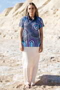 Our Future, Together NAIDOC 2024 Women's Fitted Polo Shirt