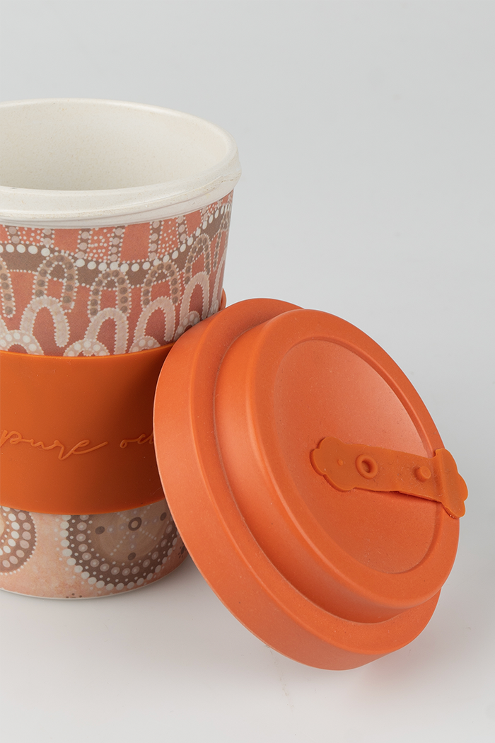 Yawalanha (Watch One Another) Bamboo Coffee Cup
