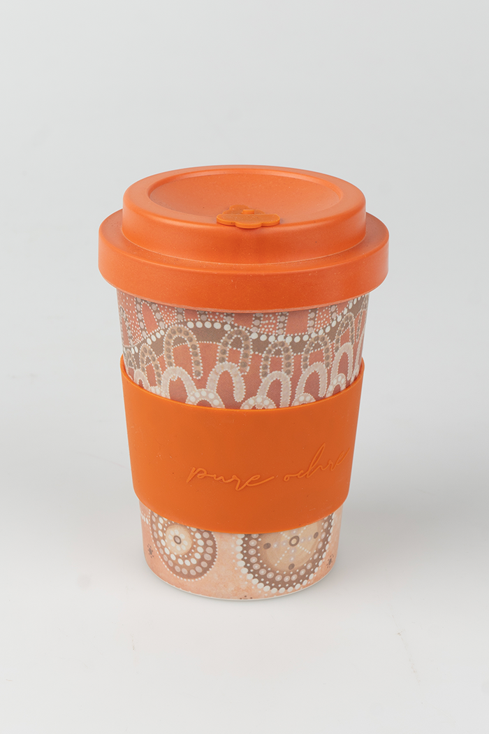 Yawalanha (Watch One Another) Bamboo Coffee Cup
