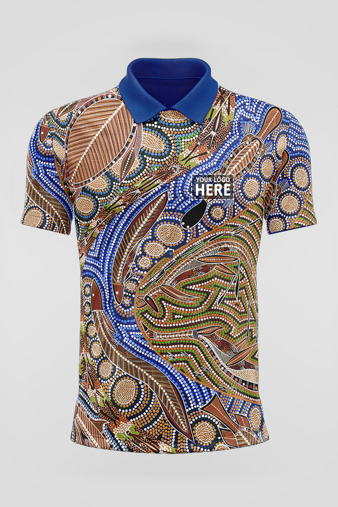(Custom) Healing Land, Rivers, Sea and Ocean UPF50+ Polo Shirt