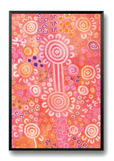 Ngayt Poonan Bow Scrunchie & Curved Claw Clip