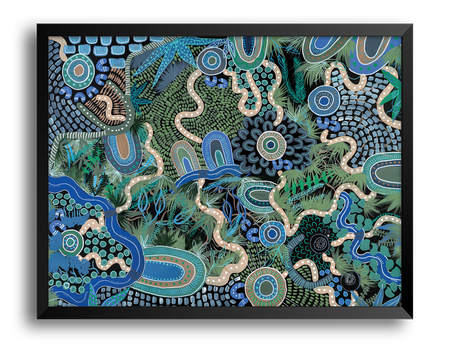 A Kokoda Journey Cushion Cover (53cm x 53cm)