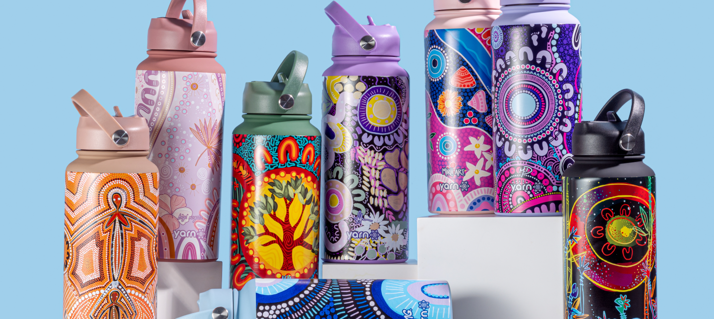 Aboriginal Water Bottles