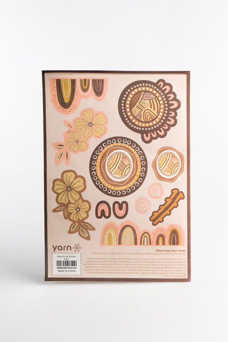 Rebirth A4 Sticker Pack (3 Pack)