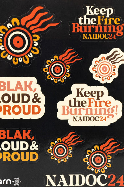 NAIDOC 2024 A4 Sticker Pack