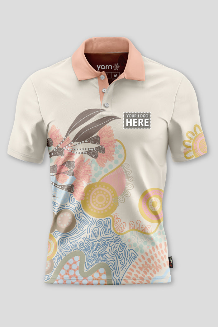 (Custom) Kindling NAIDOC 2024 Essence Unisex Polo Shirt