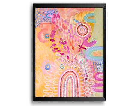 Flourishing Blooms Canvas Pouch