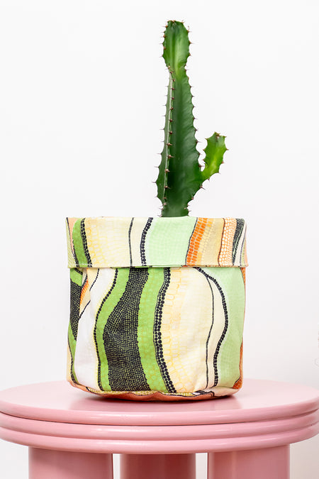 Coastal Yooroorroom (No.2) Canvas Plant Pot