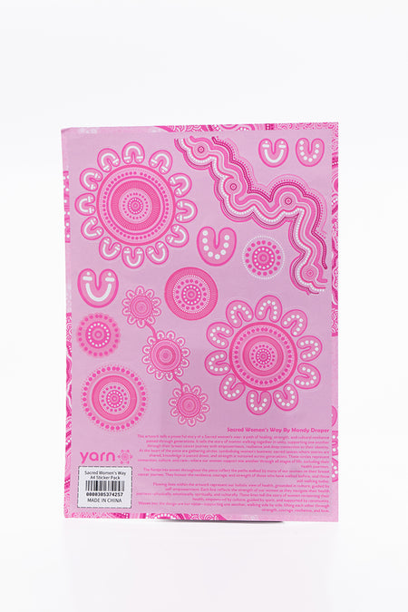 Sacred Women's Way A4 Sticker Pack (3 Pack)