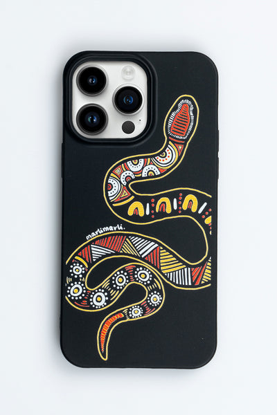 Durrin (Snake) Black Printed Phone Case (iPhone/Samsung)