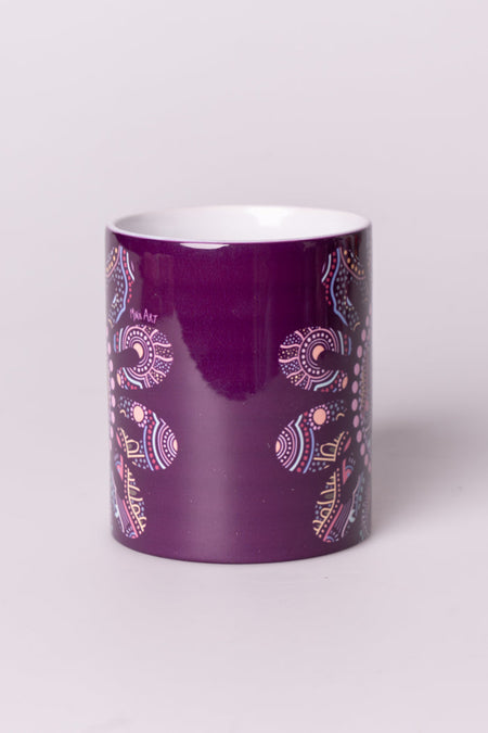 Connection Through Generations (Purple) Ceramic Coffee Mug - Bundle Item