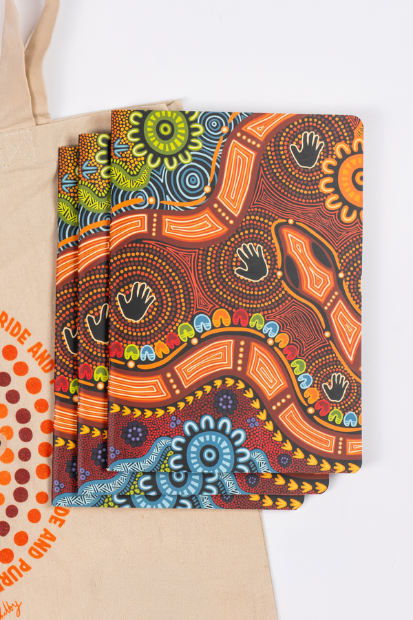 Gadi NAIDOC 2026 A5 Notebook Bundle (3 Pack)