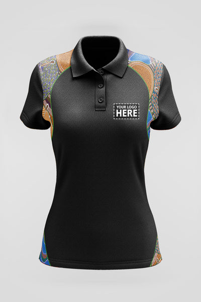 (Custom) Be The Voice UPF50+ Bamboo (Classic) Women's Fitted Polo Shirt
