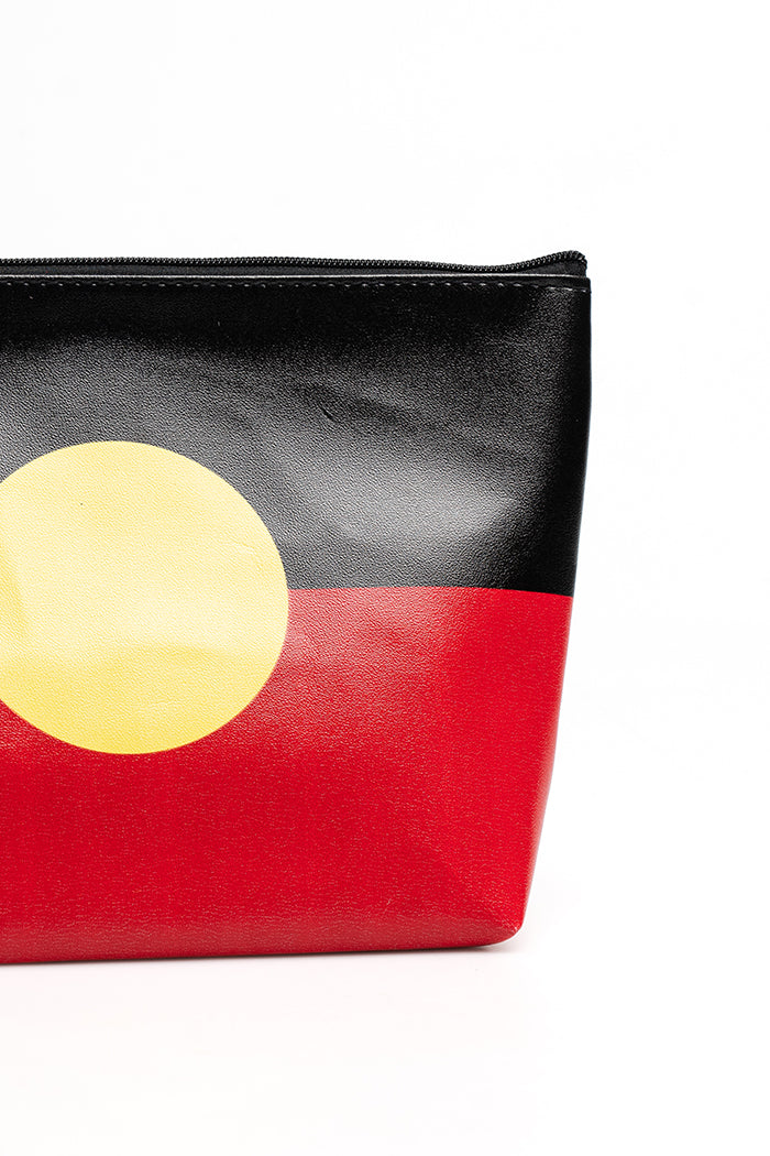 "Raise The Flag" Aboriginal Flag Large Rectangular Pencil Case